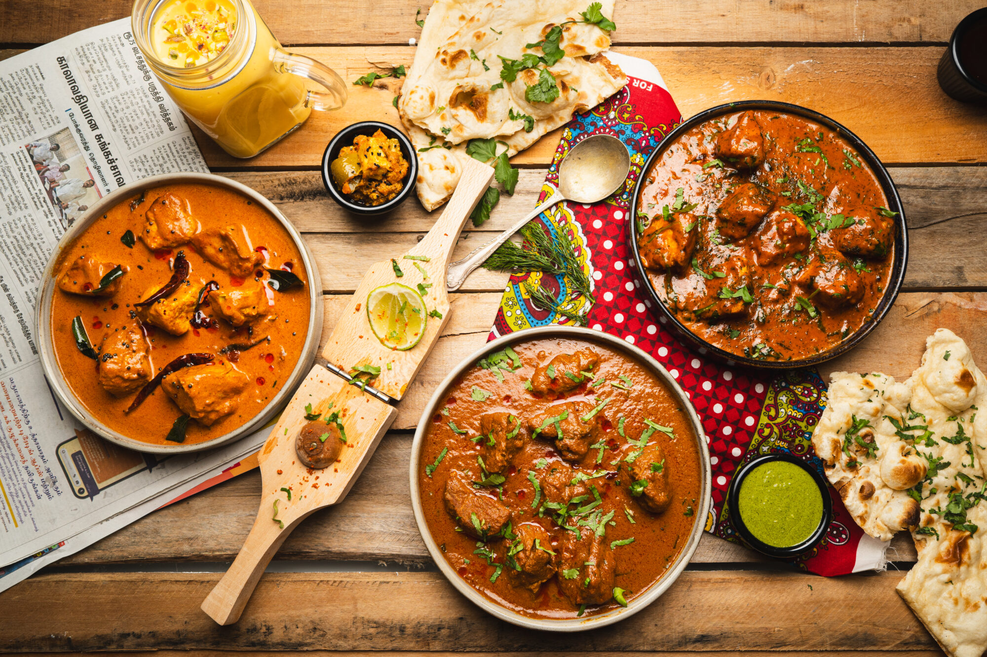 Indian curry spread